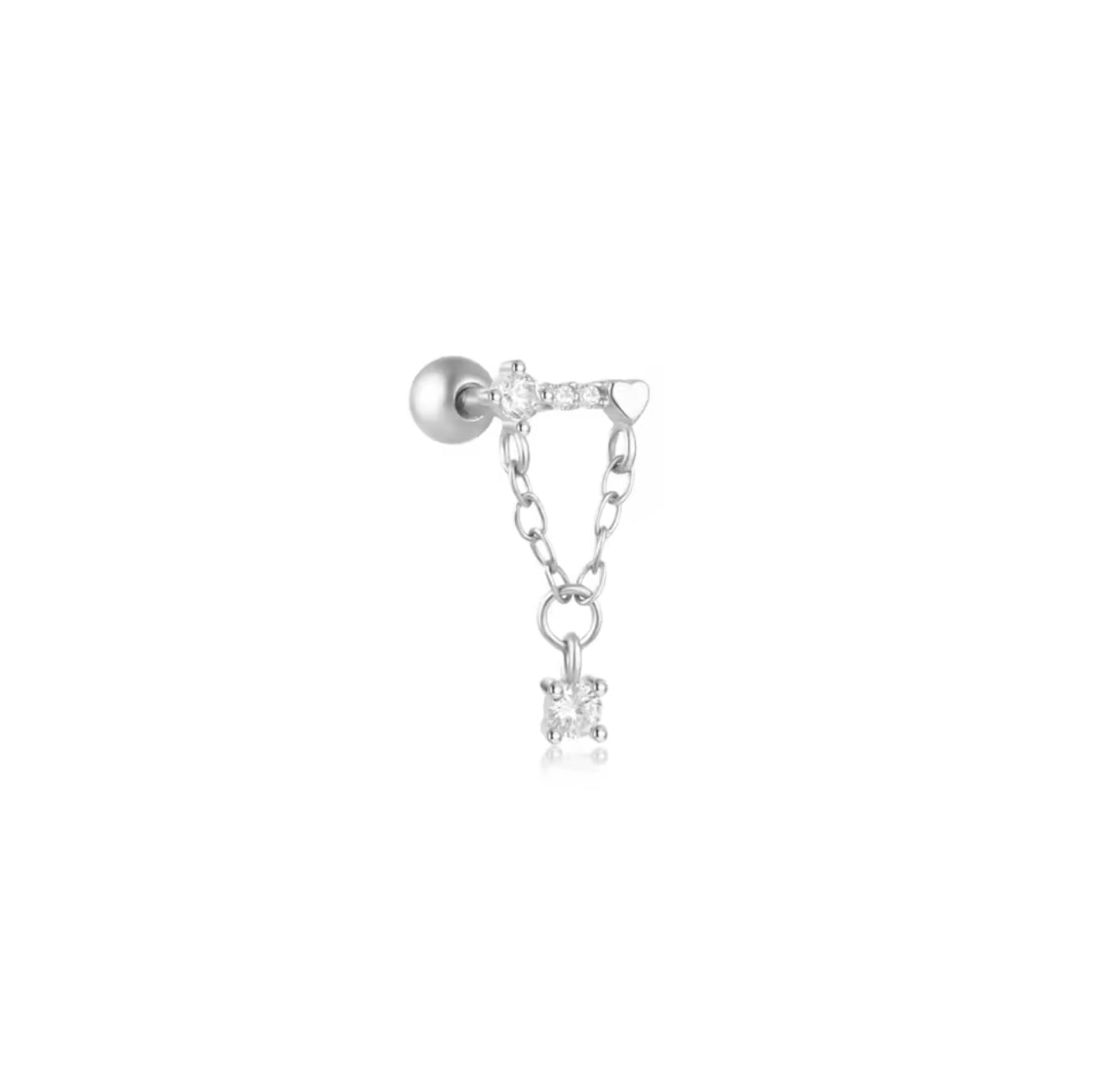 Piercing Colgante Circon