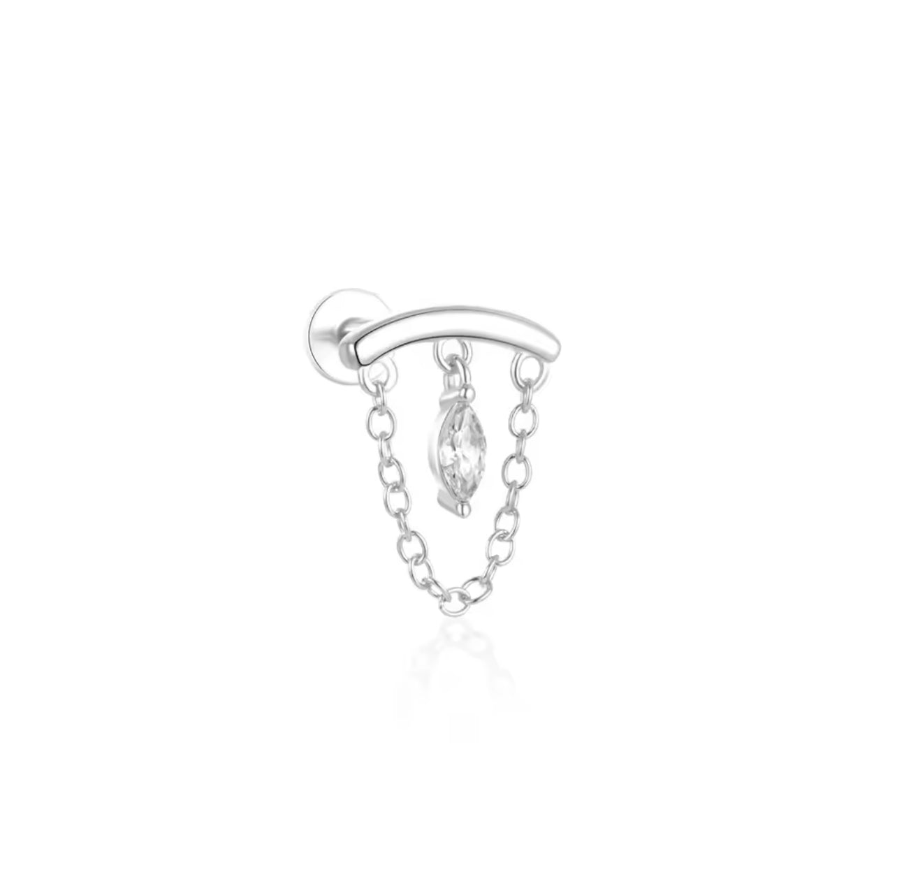 Piercing Tope Colgante Cadena