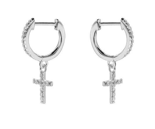 Argollas Cruz Mini Circones