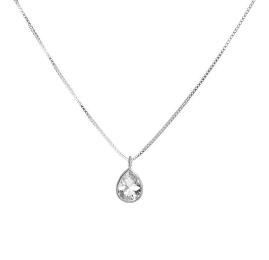 Collar Circon Gota